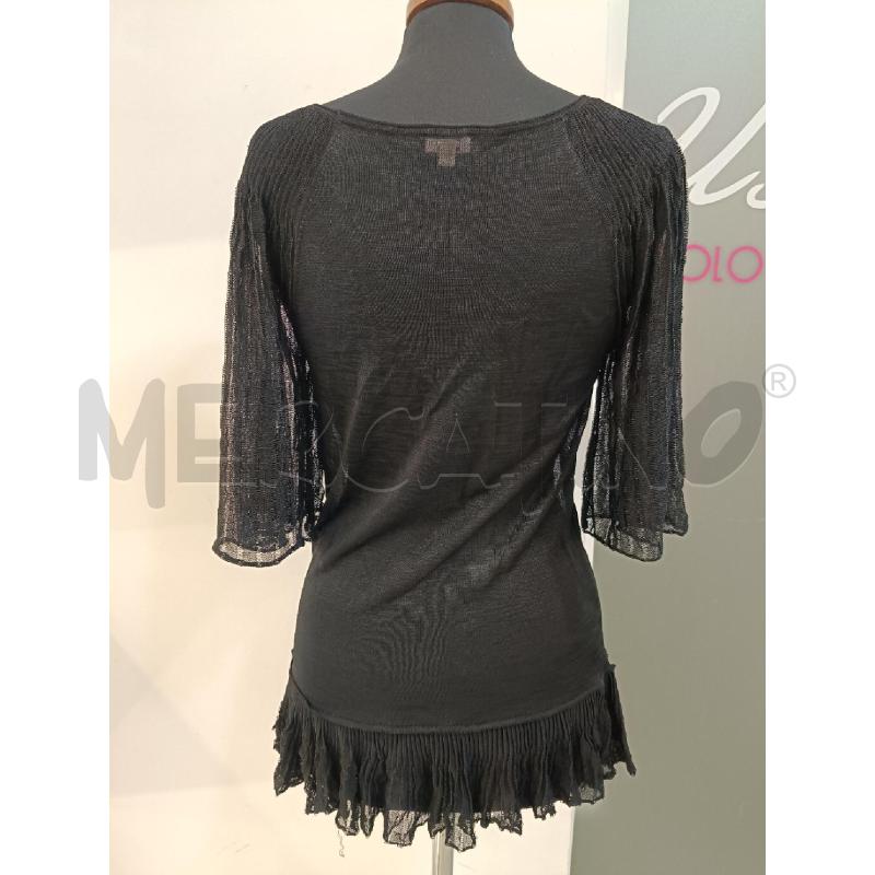 MAGLIA DONNA KENZO NERA PLISSE  | Mercatino dell'Usato Roma gregorio vii 3