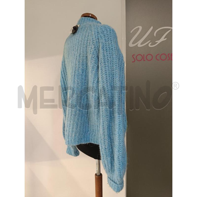MAGLIA DONNA MAJE AZZURRA | Mercatino dell'Usato Roma gregorio vii 3