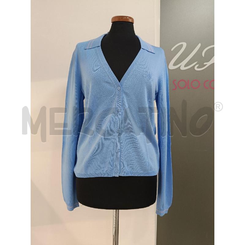 MAGLIA DONNA MAX&CO CELESTE BOTTONI  | Mercatino dell'Usato Roma gregorio vii 1
