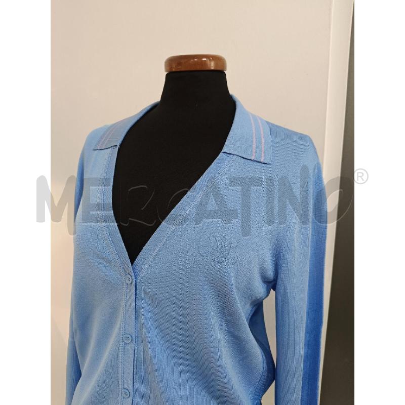 MAGLIA DONNA MAX&CO CELESTE BOTTONI  | Mercatino dell'Usato Roma gregorio vii 2