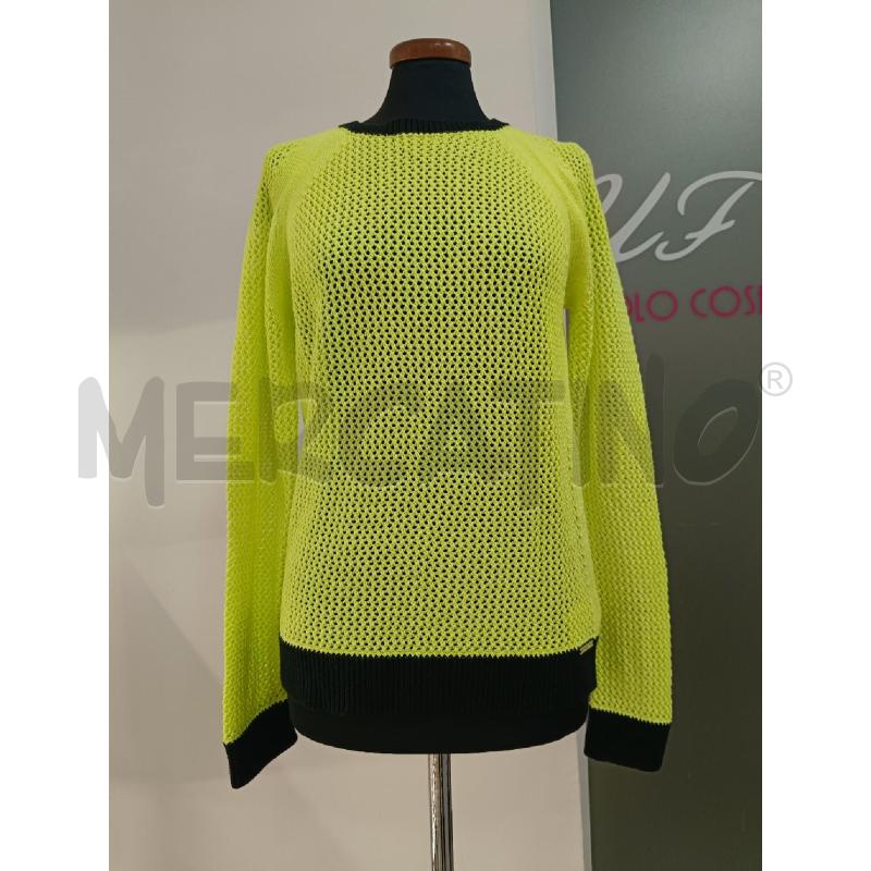 MAGLIA DONNA MICHAEL KORS VERDE ACCESO TRAF BORDI NERI | Mercatino dell'Usato Roma gregorio vii 1