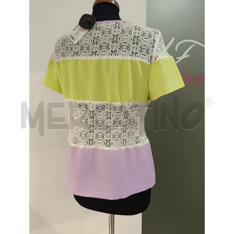 MAGLIA DONNA PAMELA MILANO RIGA VERDE VIOLA | Mercatino dell'Usato Roma gregorio vii 3