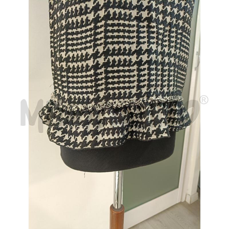 MAGLIA DONNA PENNYBLACL FANTASIA NERA BEIGE SMANICATA | Mercatino dell'Usato Roma gregorio vii 2