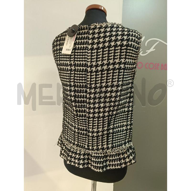 MAGLIA DONNA PENNYBLACL FANTASIA NERA BEIGE SMANICATA | Mercatino dell'Usato Roma gregorio vii 4
