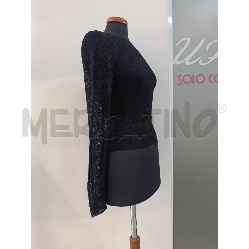 MAGLIA DONNA RICHMOND NERA TRAF | Mercatino dell'Usato Roma gregorio vii 2
