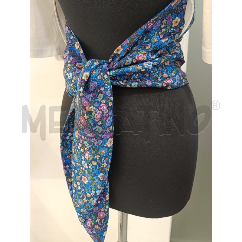 MAGLIA DONNA SANDRO BIACA FIORI BLU | Mercatino dell'Usato Roma gregorio vii 4