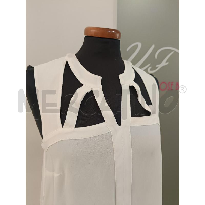 MAGLIA DONNA SPACE BIANCA | Mercatino dell'Usato Roma gregorio vii 2
