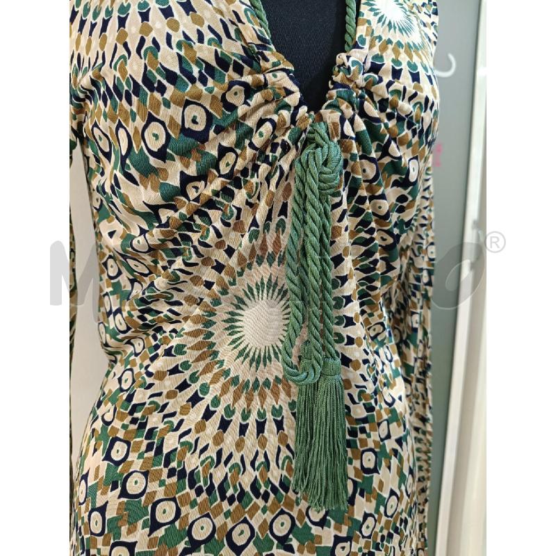 MAGLIA DONNA VALENTINO VERDE BEIGE CORDINO | Mercatino dell'Usato Roma gregorio vii 2