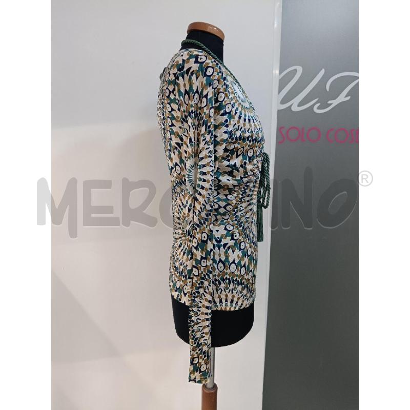MAGLIA DONNA VALENTINO VERDE BEIGE CORDINO | Mercatino dell'Usato Roma gregorio vii 3