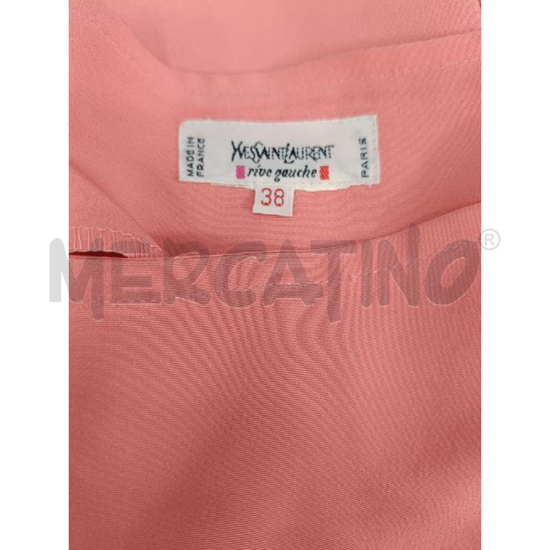MAGLIA DONNA YVES SAINT LAURENT ROSA RIVE GAUCHE  | Mercatino dell'Usato Roma gregorio vii 4