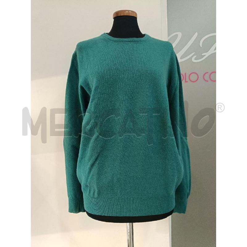 MAGLIA UOMO DELLA CIANA VERDE LANA E KASMIR | Mercatino dell'Usato Roma gregorio vii 1