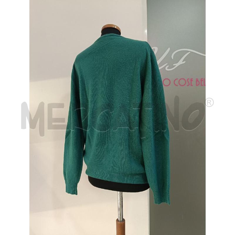 MAGLIA UOMO DELLA CIANA VERDE LANA E KASMIR | Mercatino dell'Usato Roma gregorio vii 3