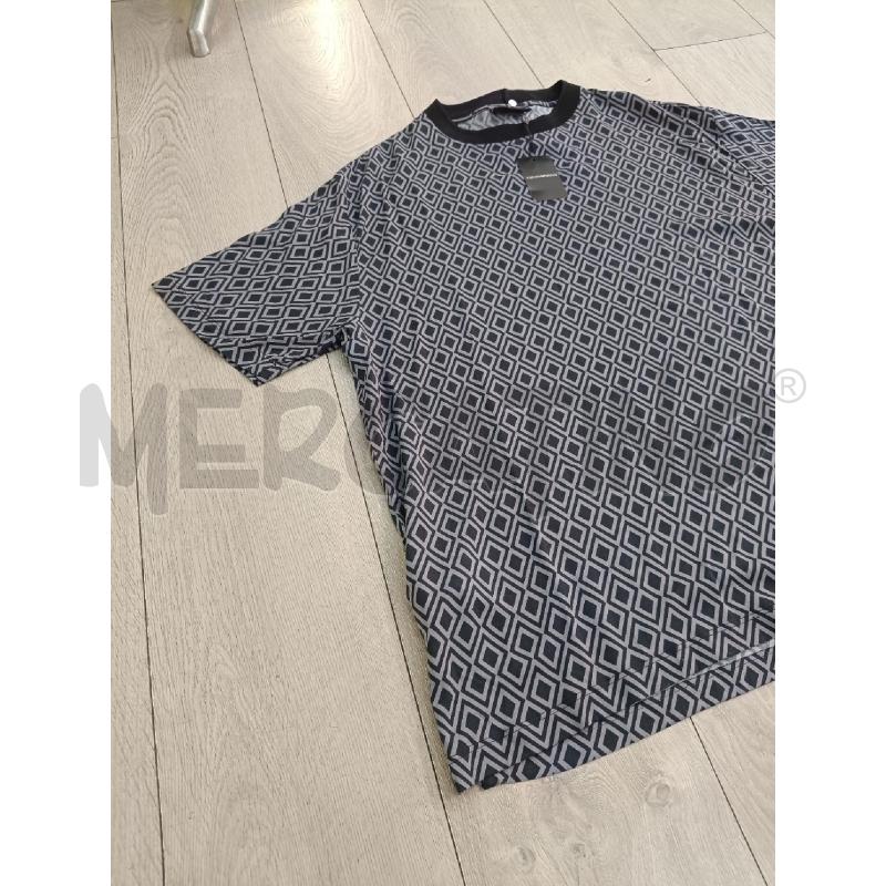 MAGLIA UOMO EMPORIO ARMANI NERA ROMBI | Mercatino dell'Usato Roma gregorio vii 2