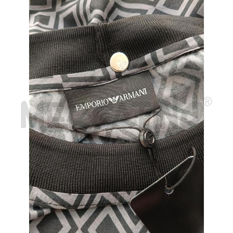 MAGLIA UOMO EMPORIO ARMANI NERA ROMBI | Mercatino dell'Usato Roma gregorio vii 3