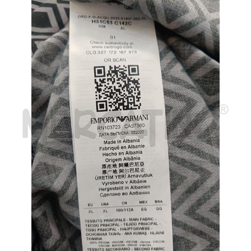 MAGLIA UOMO EMPORIO ARMANI NERA ROMBI | Mercatino dell'Usato Roma gregorio vii 5
