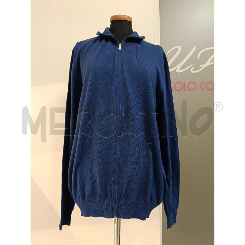 MAGLIA UOMO GRAN SASSO BLU ZIP | Mercatino dell'Usato Roma gregorio vii 1