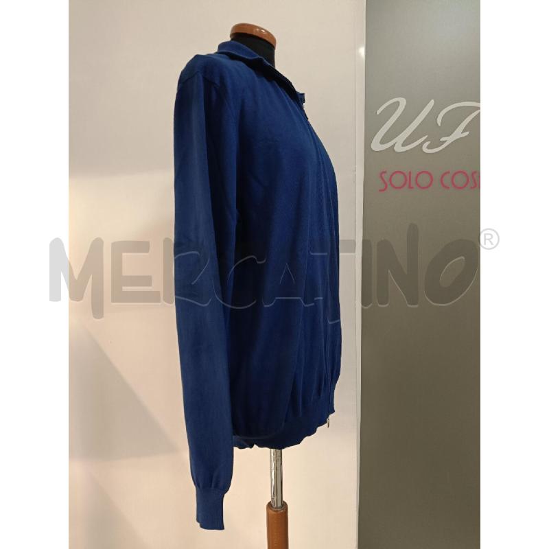 MAGLIA UOMO GRAN SASSO BLU ZIP | Mercatino dell'Usato Roma gregorio vii 2