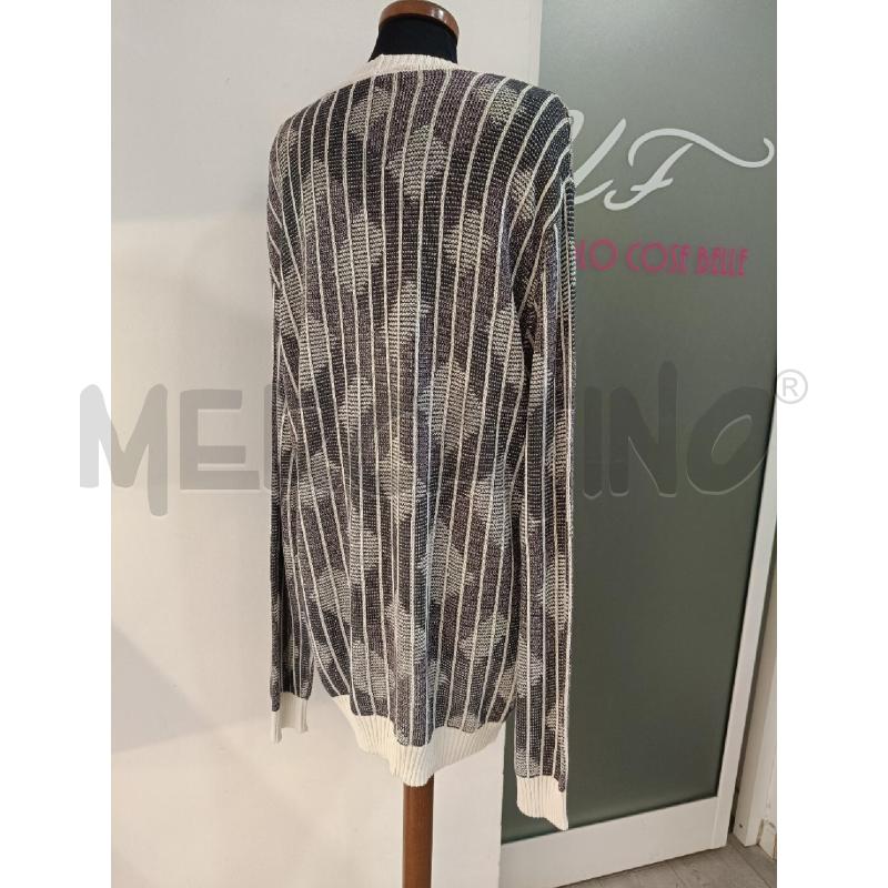 MAGLIA UOMO MISSONI GRIGIO BIANCO | Mercatino dell'Usato Roma gregorio vii 3