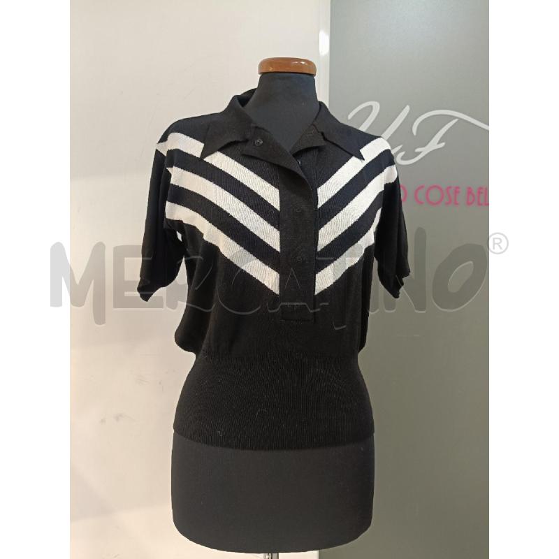 MAGLIA UOMO OL'AUTRE CHOSE NERO BIANCO | Mercatino dell'Usato Roma gregorio vii 1