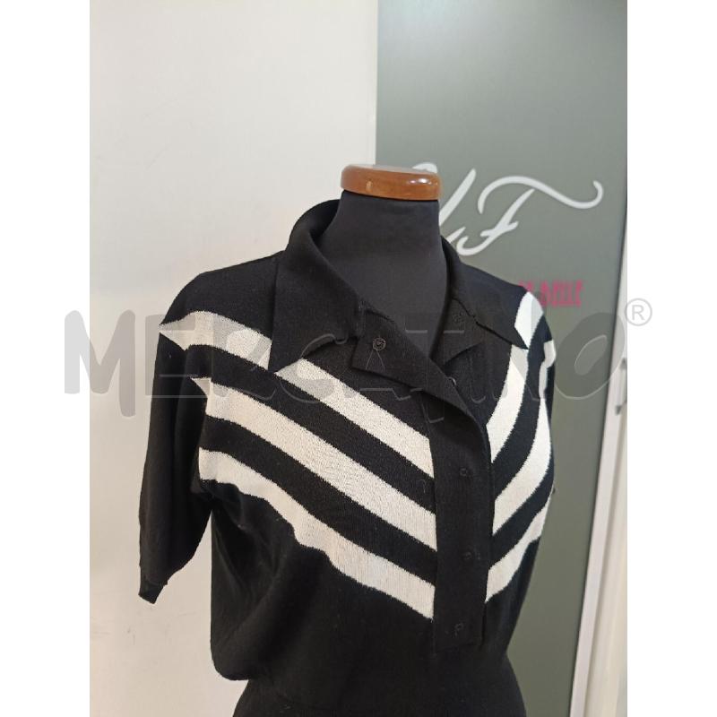 MAGLIA UOMO OL'AUTRE CHOSE NERO BIANCO | Mercatino dell'Usato Roma gregorio vii 2