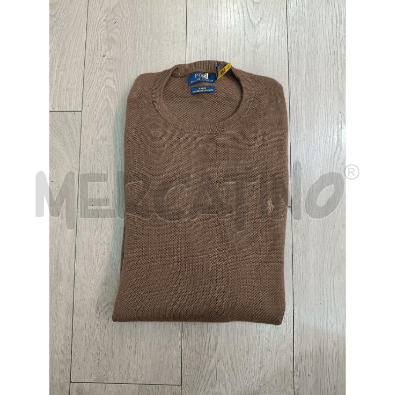 MAGLIA UOMO RALPH LAUREN MARRONE | Mercatino dell'Usato Roma gregorio vii 1