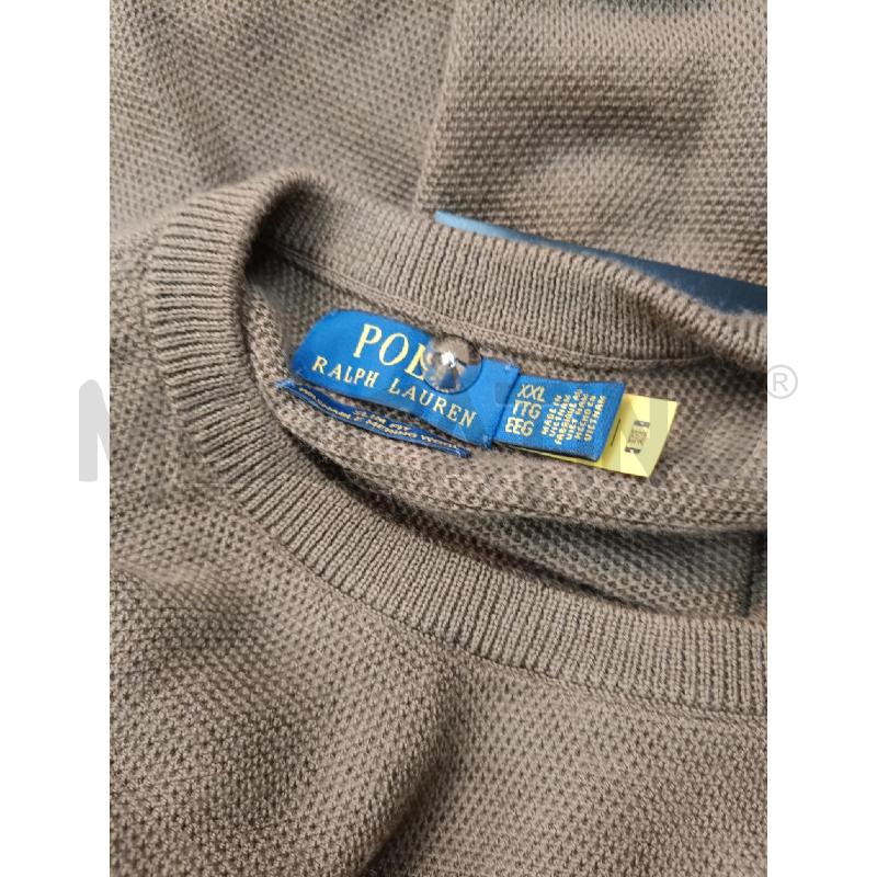 MAGLIA UOMO RALPH LAUREN MARRONE | Mercatino dell'Usato Roma gregorio vii 4