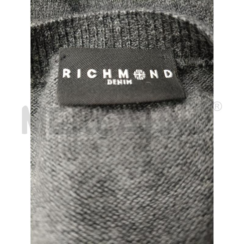 MAGLIA UOMO RICHMOND GRIGIA | Mercatino dell'Usato Roma gregorio vii 4
