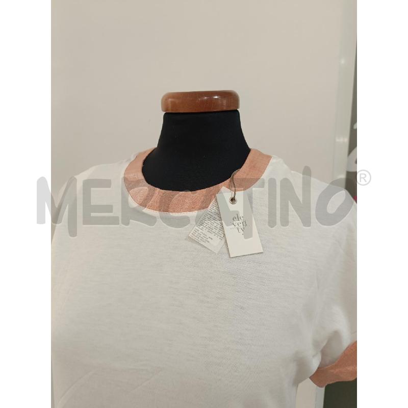 MAGLIETTA DONNA ELEVENTY BORDO ARANCI  | Mercatino dell'Usato Roma gregorio vii 2
