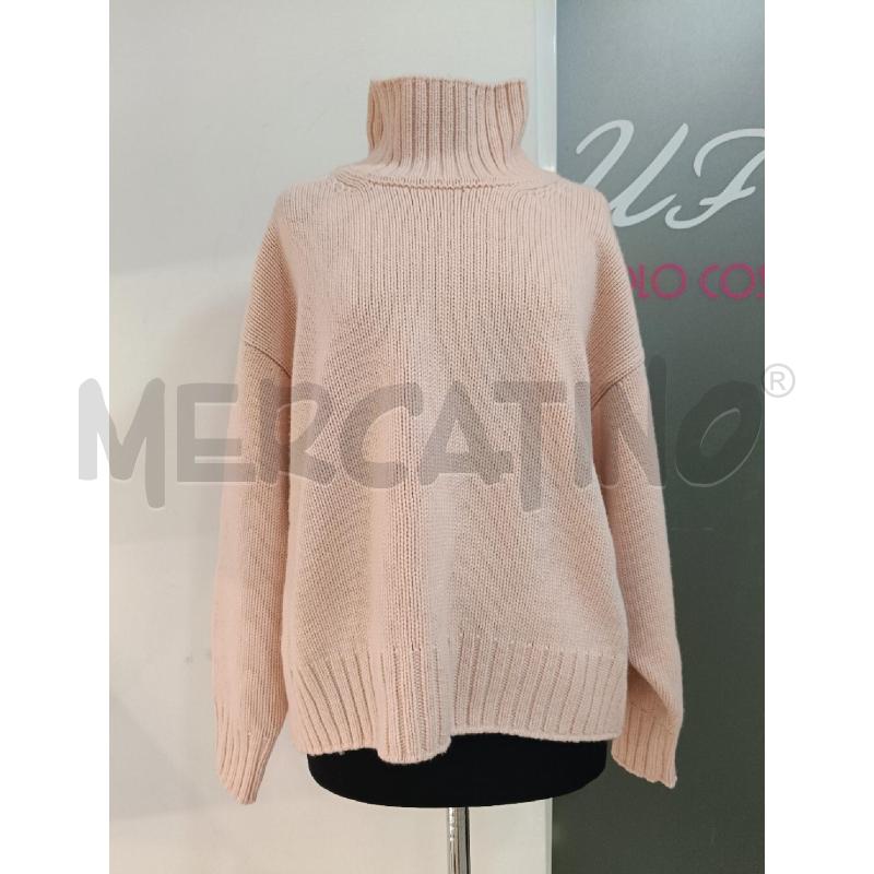 MAGLIONE DONNA FALCONERI 5 FILI ROSA CASHMERE | Mercatino dell'Usato Roma gregorio vii 1