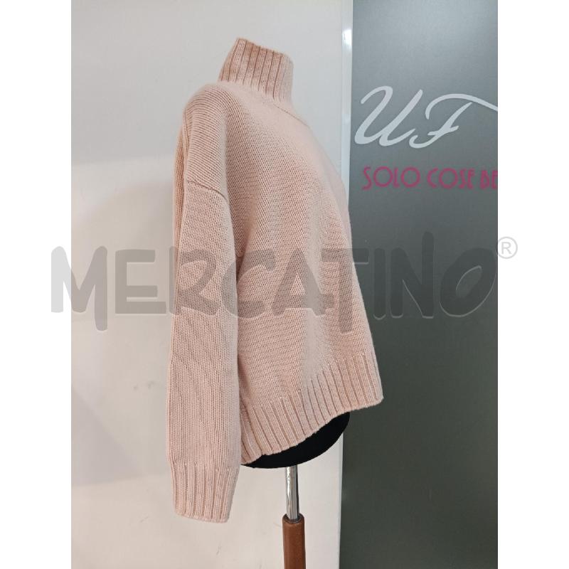 MAGLIONE DONNA FALCONERI 5 FILI ROSA CASHMERE | Mercatino dell'Usato Roma gregorio vii 2