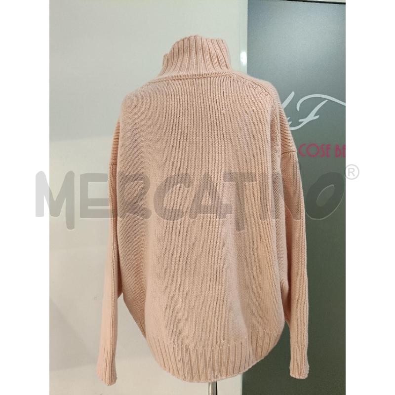 MAGLIONE DONNA FALCONERI 5 FILI ROSA CASHMERE | Mercatino dell'Usato Roma gregorio vii 3