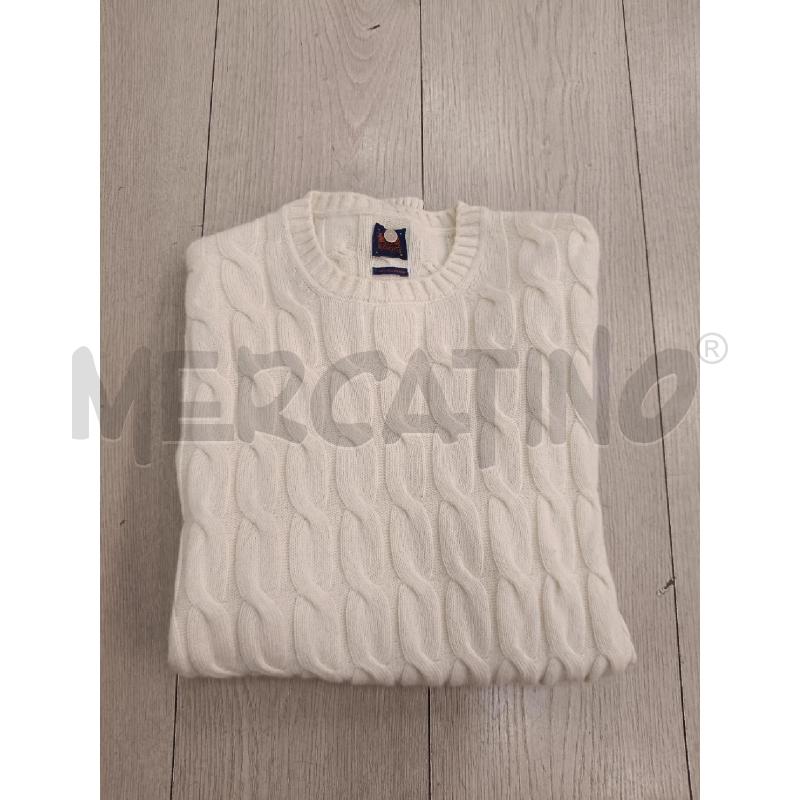 MAGLIONE UOMO BOGGI PANNA INTRECCIATO | Mercatino dell'Usato Roma gregorio vii 1