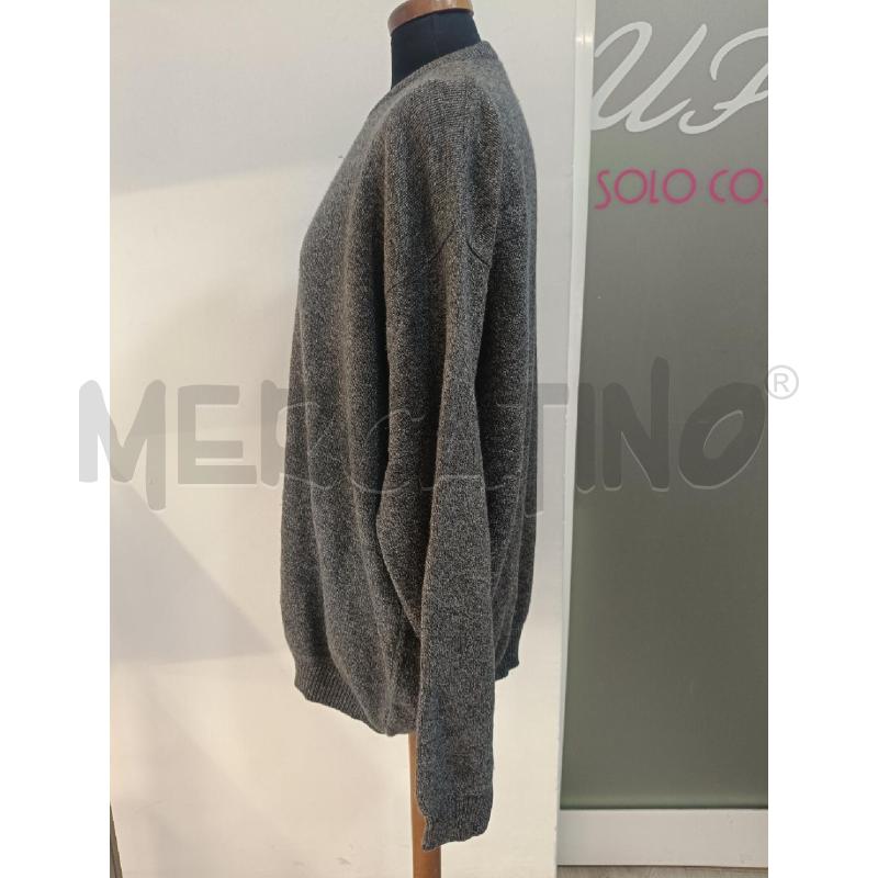 MAGLIONE UOMO GRAN SASSO LANA GRIGIO GIROCOLLO | Mercatino dell'Usato Roma gregorio vii 2