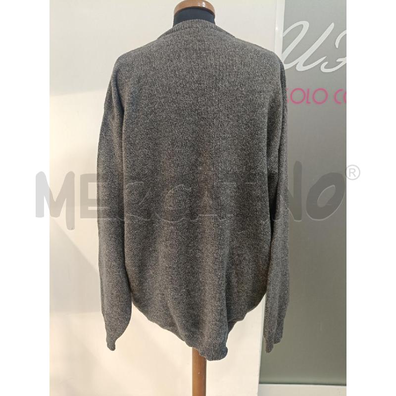 MAGLIONE UOMO GRAN SASSO LANA GRIGIO GIROCOLLO | Mercatino dell'Usato Roma gregorio vii 3
