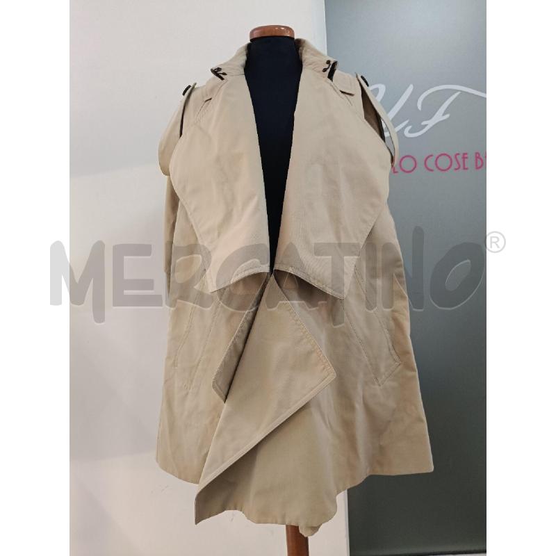 MANTELLA DONNA BURBERRY BEIGE ETICHETTA MANCANTE | Mercatino dell'Usato Roma gregorio vii 5