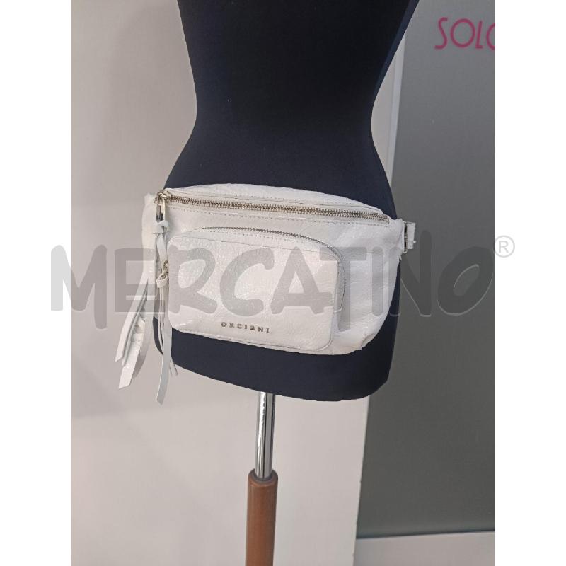 MARSUPIO DONNA ORCIANI BIANCO | Mercatino dell'Usato Roma gregorio vii 2