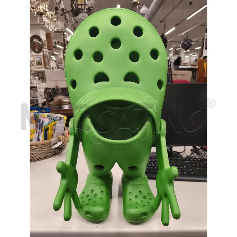 MASCOTTE CROCS VERDE  | Mercatino dell'Usato Roma gregorio vii 1