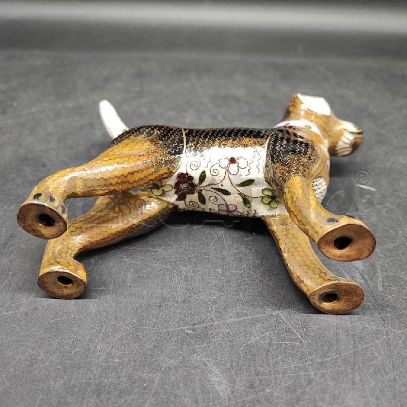 MINIATURA CANE CLOISONNE  | Mercatino dell'Usato Roma gregorio vii 3