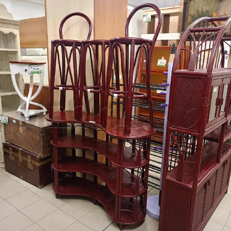 MOBILE BAMBU' PARETE + BASE E 3 SGABELL | Mercatino dell'Usato Roma gregorio vii 2