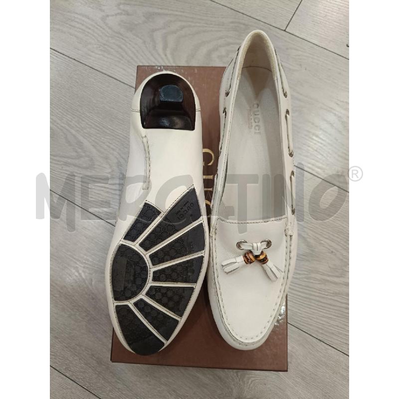 MOCASSINI DONNA GUCCI PANNA BAMBOO | Mercatino dell'Usato Roma gregorio vii 3