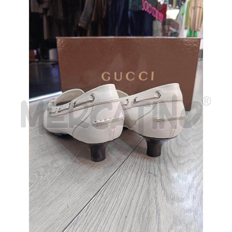MOCASSINI DONNA GUCCI PANNA BAMBOO | Mercatino dell'Usato Roma gregorio vii 4