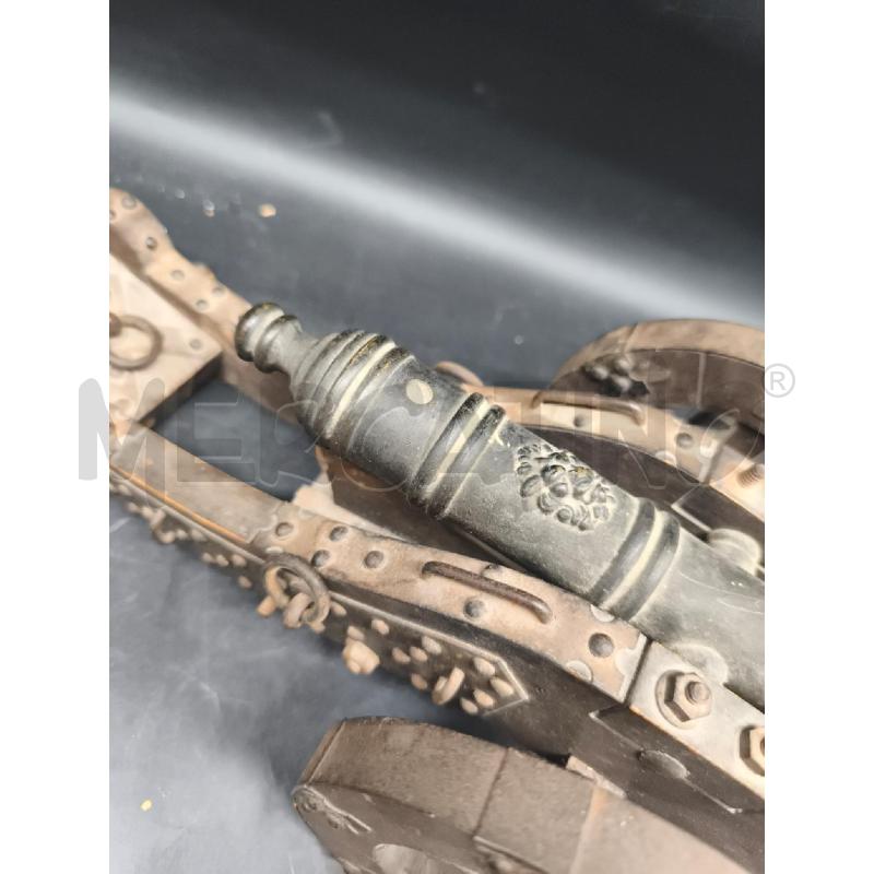 MODELLINO CANNONE GRANDE METALLO LEGNO  | Mercatino dell'Usato Roma gregorio vii 3