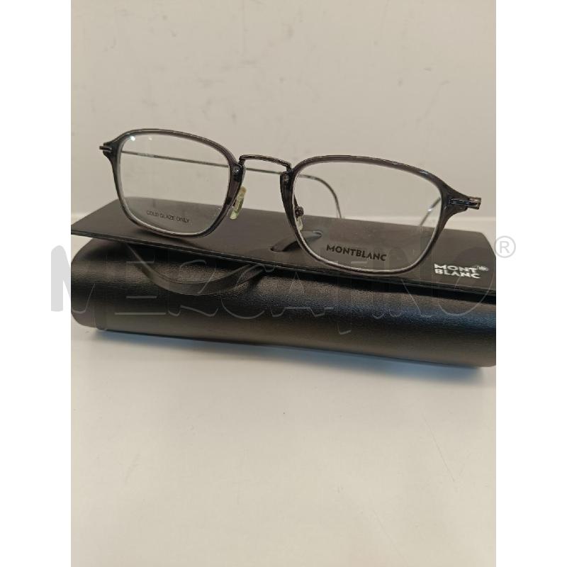 MONTATURA OCCHIALI MONTBLANC GRIGIA SFUMATA MB01590 | Mercatino dell'Usato Roma gregorio vii 1