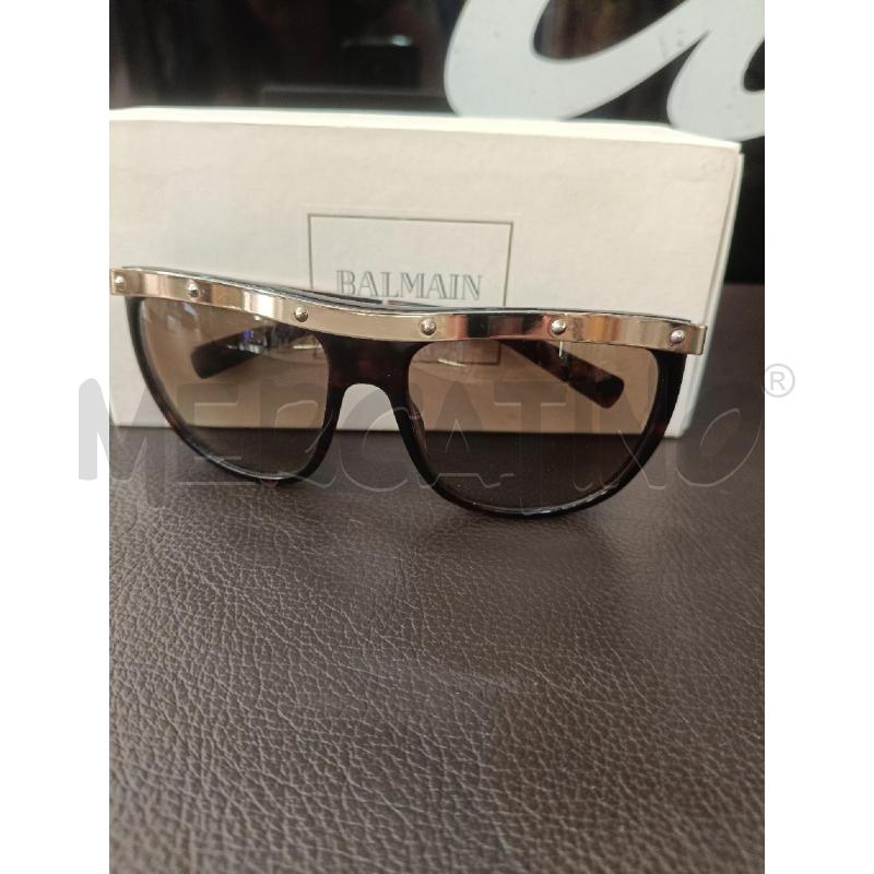 OCCHIALI BALMAIN MARRONE E ORO | Mercatino dell'Usato Roma gregorio vii 2