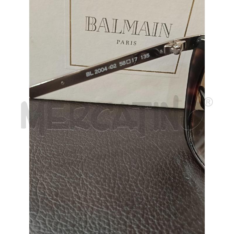 OCCHIALI BALMAIN MARRONE E ORO | Mercatino dell'Usato Roma gregorio vii 3