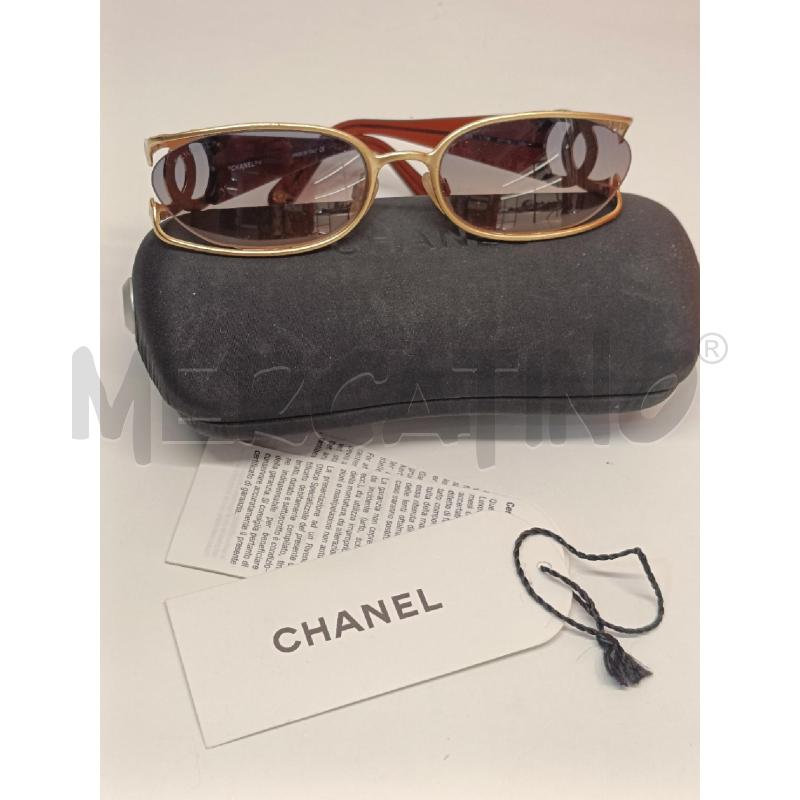 OCCHIALI CHANEL 4023 ORO E MARRONE | Mercatino dell'Usato Roma gregorio vii 1