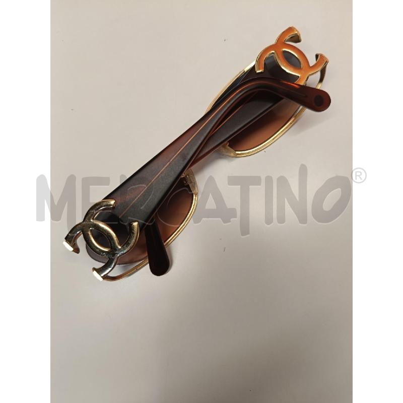 OCCHIALI CHANEL 4023 ORO E MARRONE | Mercatino dell'Usato Roma gregorio vii 3