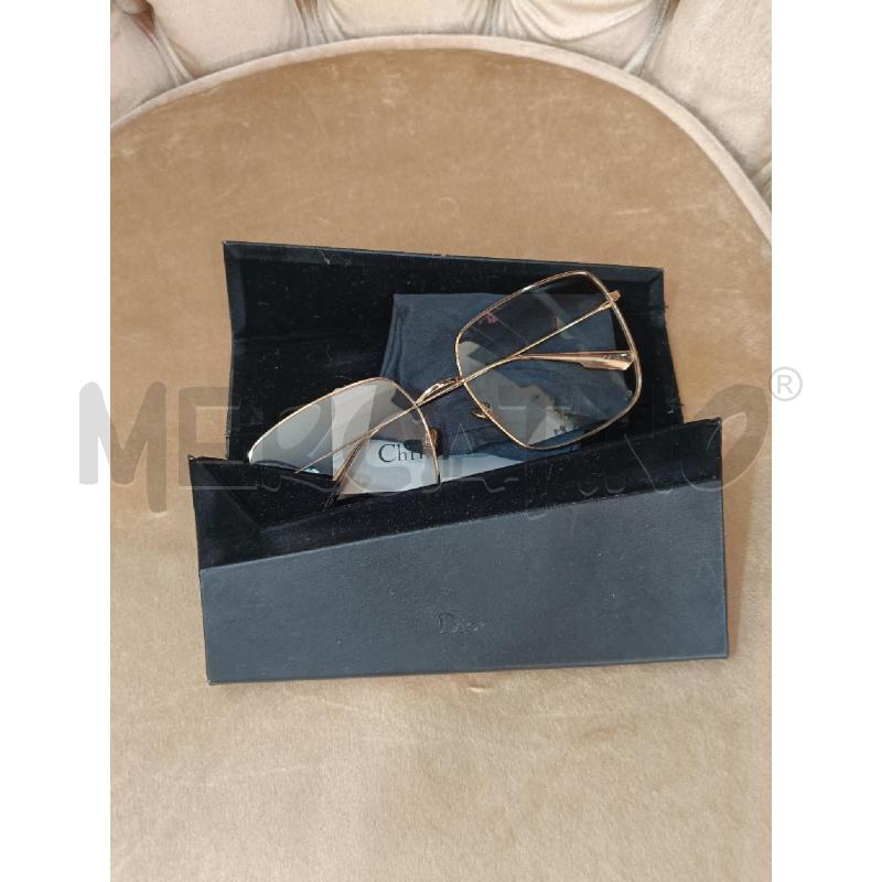 OCCHIALI DIOR STELLAIRE RETTANGOLARI 000JT | Mercatino dell'Usato Roma gregorio vii 1