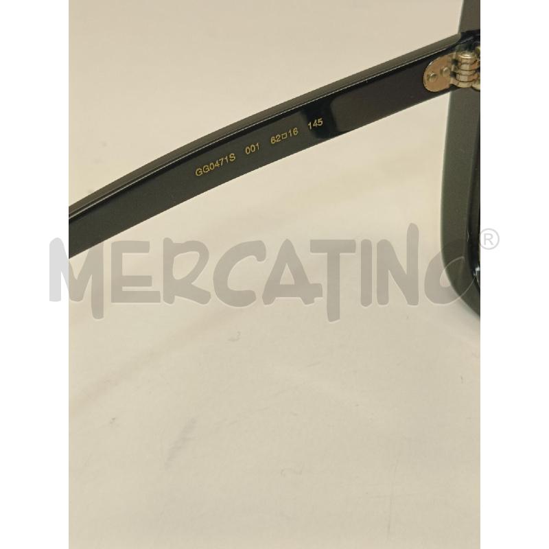 OCCHIALI GUCCI FARFALLA NERO GG471S 001 62 16 145 | Mercatino dell'Usato Roma gregorio vii 5