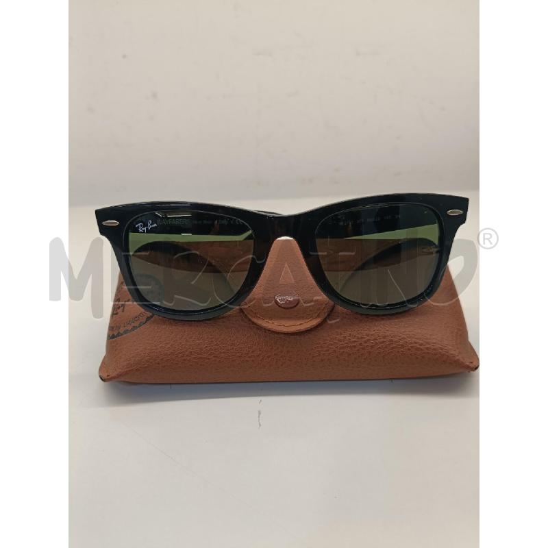 OCCHIALI UOMO RAY BAN WAYFARER NERI | Mercatino dell'Usato Roma gregorio vii 1